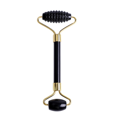 Natural Obsidian Face Roller & Gua Sha Set