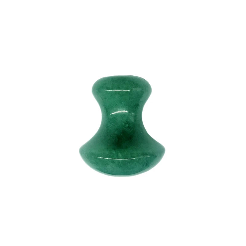 Natural Aventurine Jade Facial Roller & Gua Sha Scraper Set
