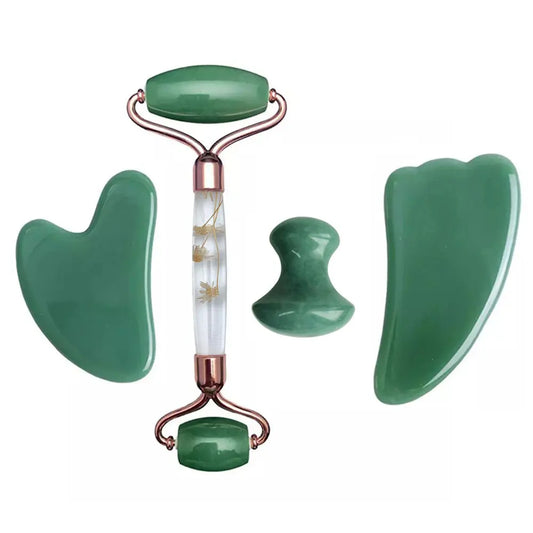 Aventurine Jade Roller & Gua Sha Set