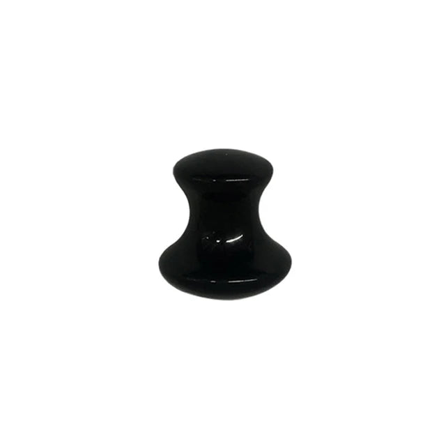 Natural Obsidian Face Roller & Gua Sha Set