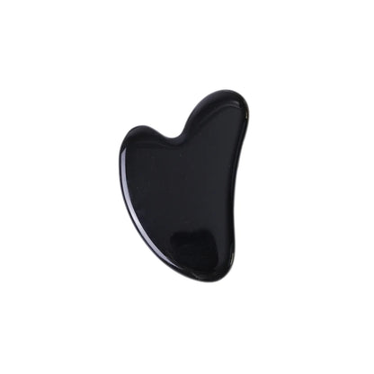 Natural Obsidian Face Roller & Gua Sha Set