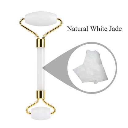 White Jade Face Roller & Gua Sha Set