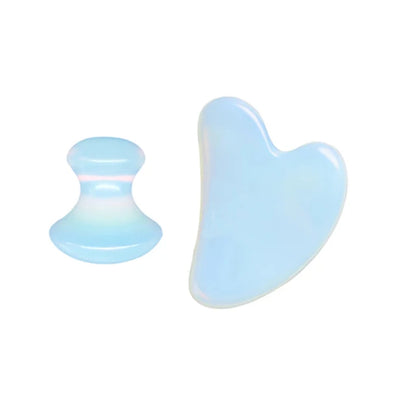 Natural Opal Facial Roller & Gua Sha Set