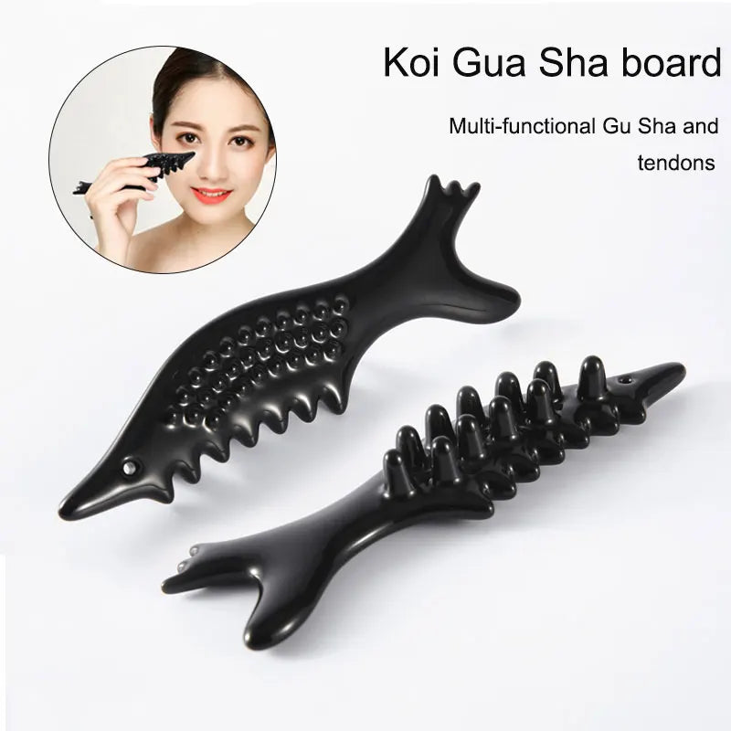 Ceramic Gua Sha Neck & Face Massager