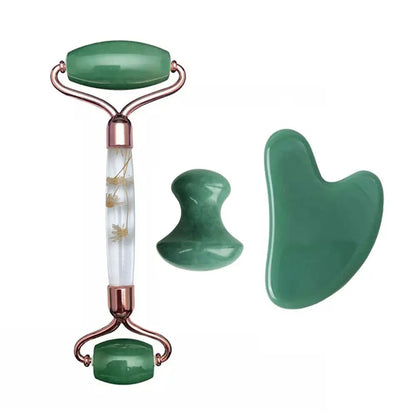 Aventurine Jade Roller & Gua Sha Set