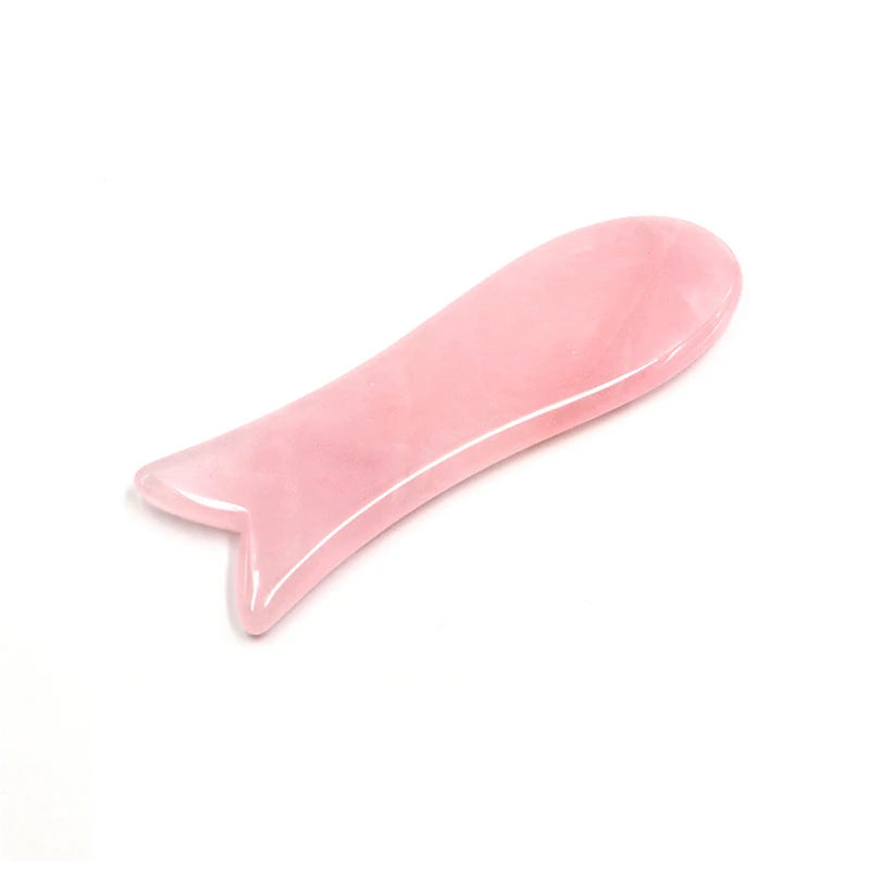 Natural Rose Quartz Gua Sha Tool