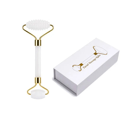 White Jade Face Roller & Gua Sha Set