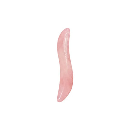 Rose Quartz Massage Bar & Jade Acupressure Stick
