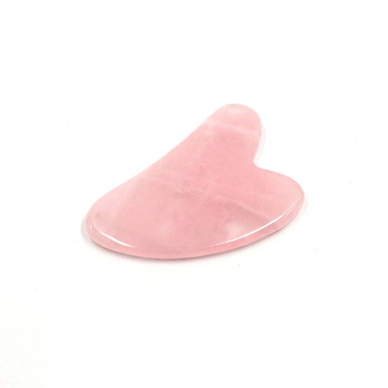 Natural Rose Quartz Gua Sha Tool