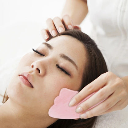 Natural Quartz Jade Gua Sha Massage Tool