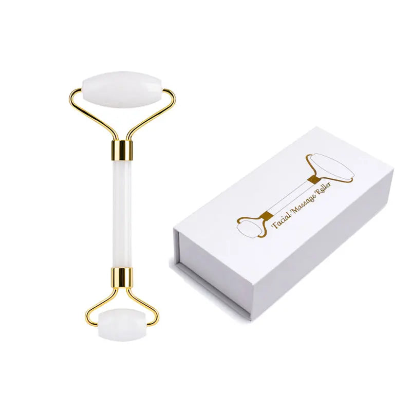 White Jade Face Roller & Gua Sha Set