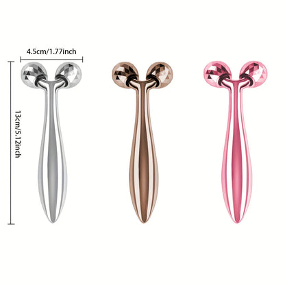 Face Massager Facial Lifting 3D Roller Body Slimming Massager Tool Y Shape Massagers Skin Care Tools Neck Massager 360 Rotate
