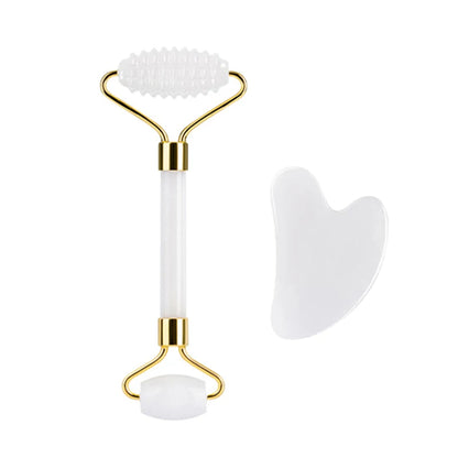 White Jade Cold Therapy Eye Mask & Gua Sha Set