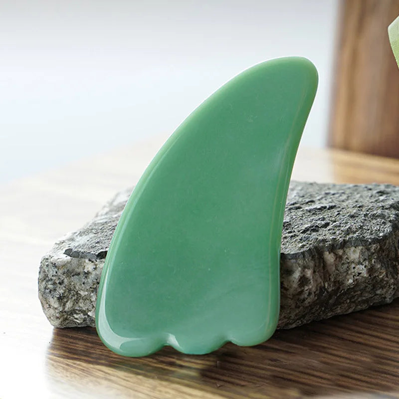 Natural Quartz Jade Gua Sha Massage Tool