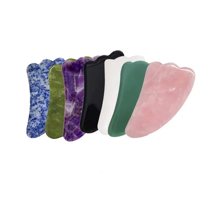 Natural Quartz Jade Gua Sha Massage Tool